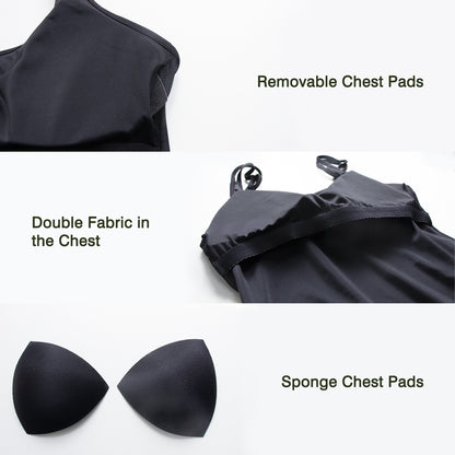 Period-Proof Black Swimsuit